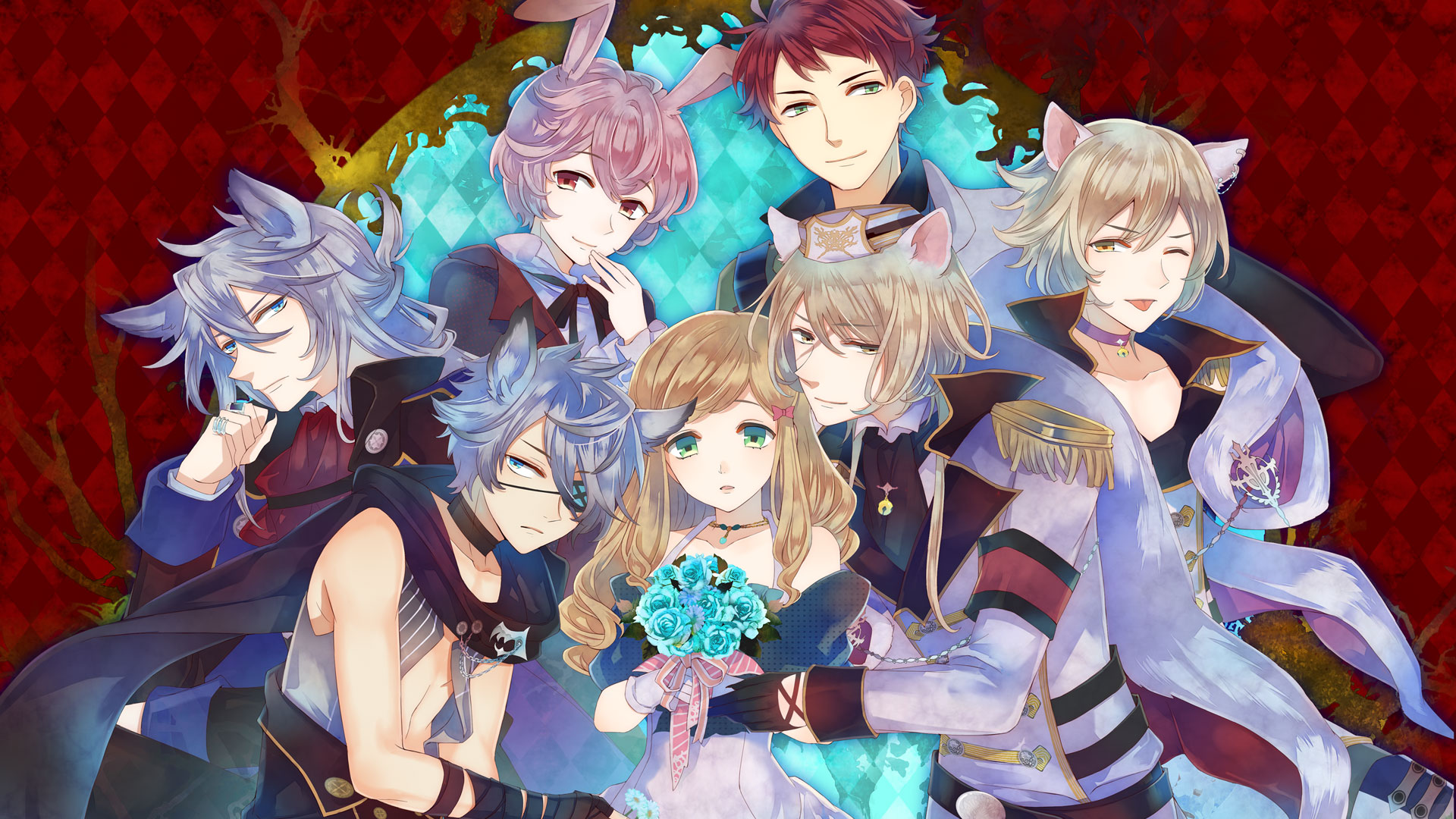 BLACK WOLVES SAGA -Weiβ und Schwarz- for Nintendo Switch キービジュアル