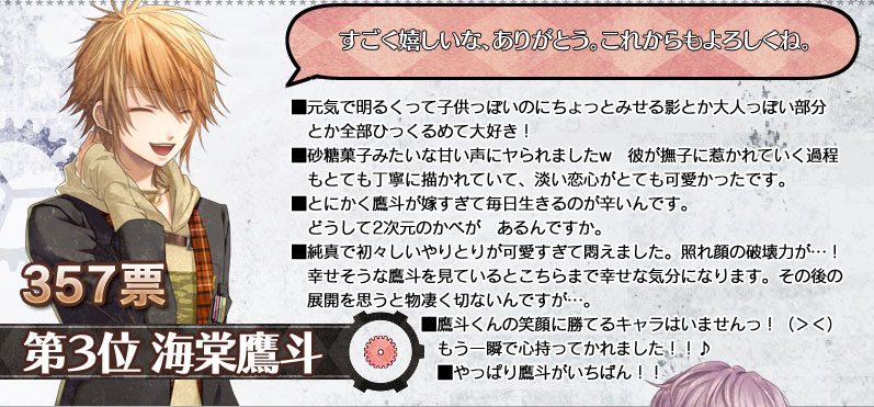 clock zero 終焉の一秒 人気投票結果 秋霖学園ver clock zero 終焉の一秒 人気投票結果 秋霖学園ver