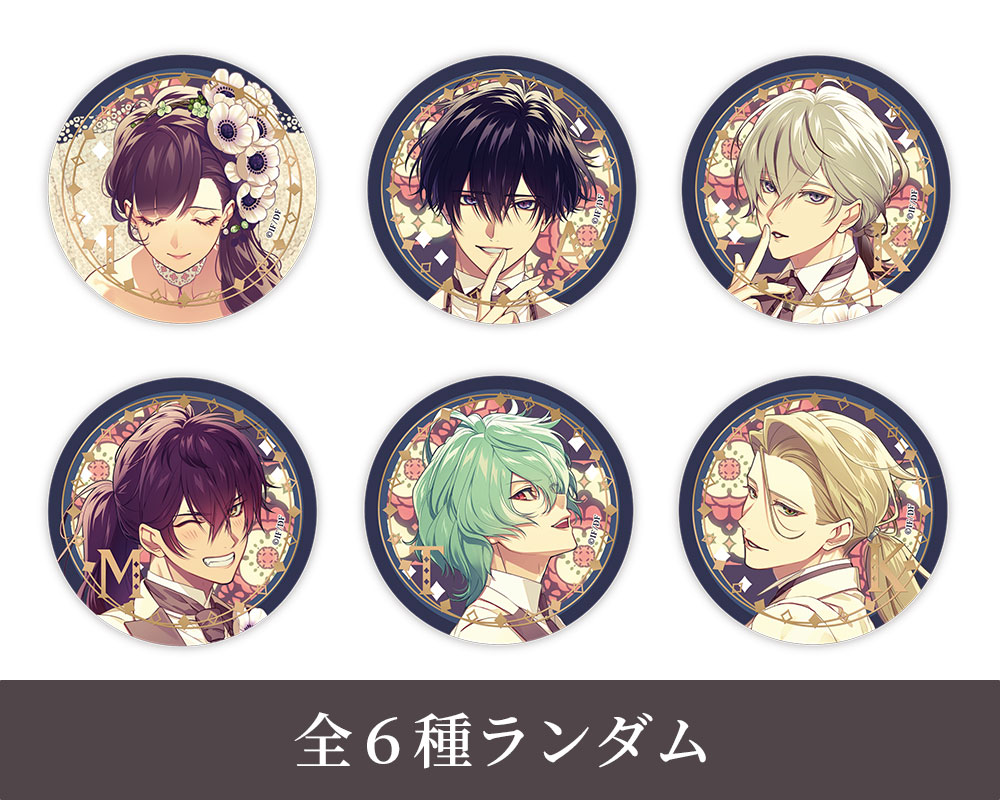 Collar×Malice 10th Anniversary ランダム箔押しマット缶バッジ