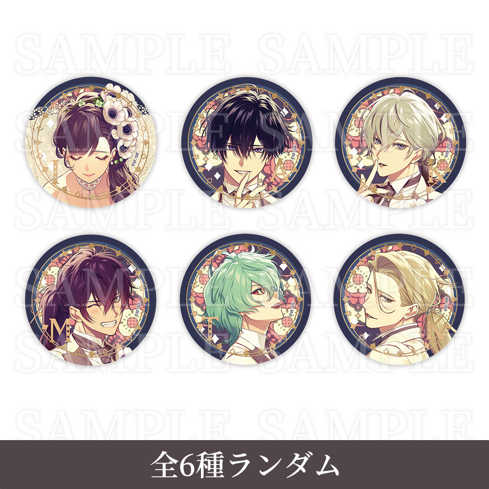 Collar×Malice 10th Anniversary ランダム箔押しマット缶バッジ