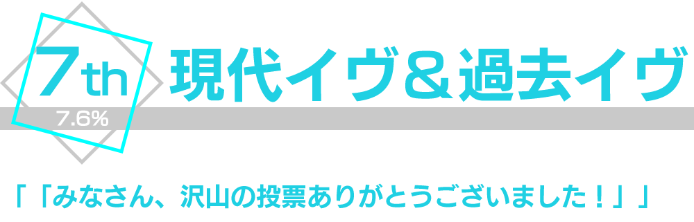 現代イヴ＆過去イヴ